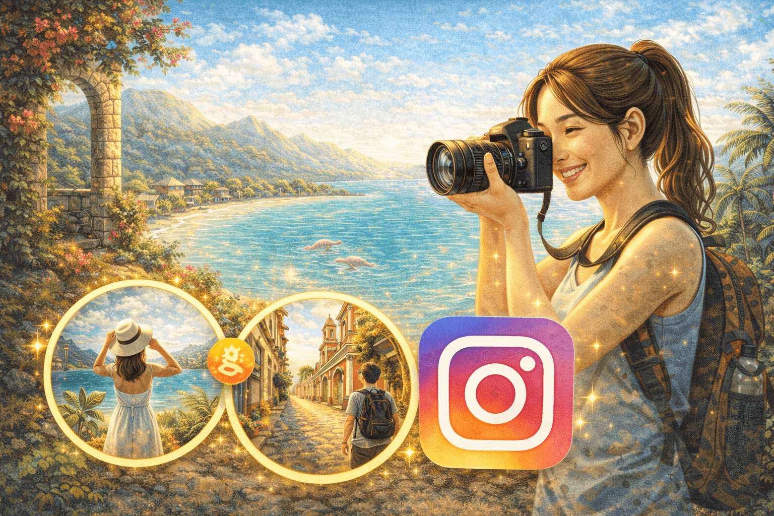 여행 사진 잘 찍는 법: 인스타그램 스타되기