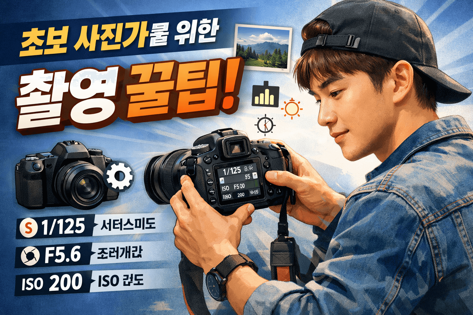 아마추어 사진가를 위한 촬영 팁