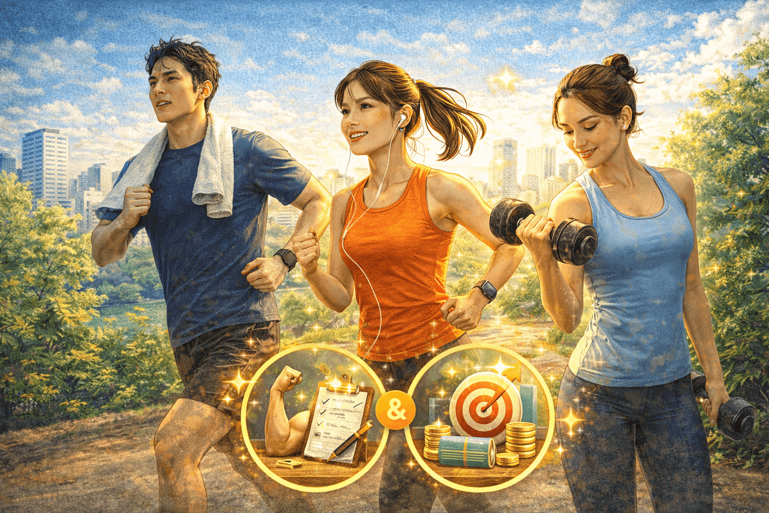 일일 운동 루틴 만들기