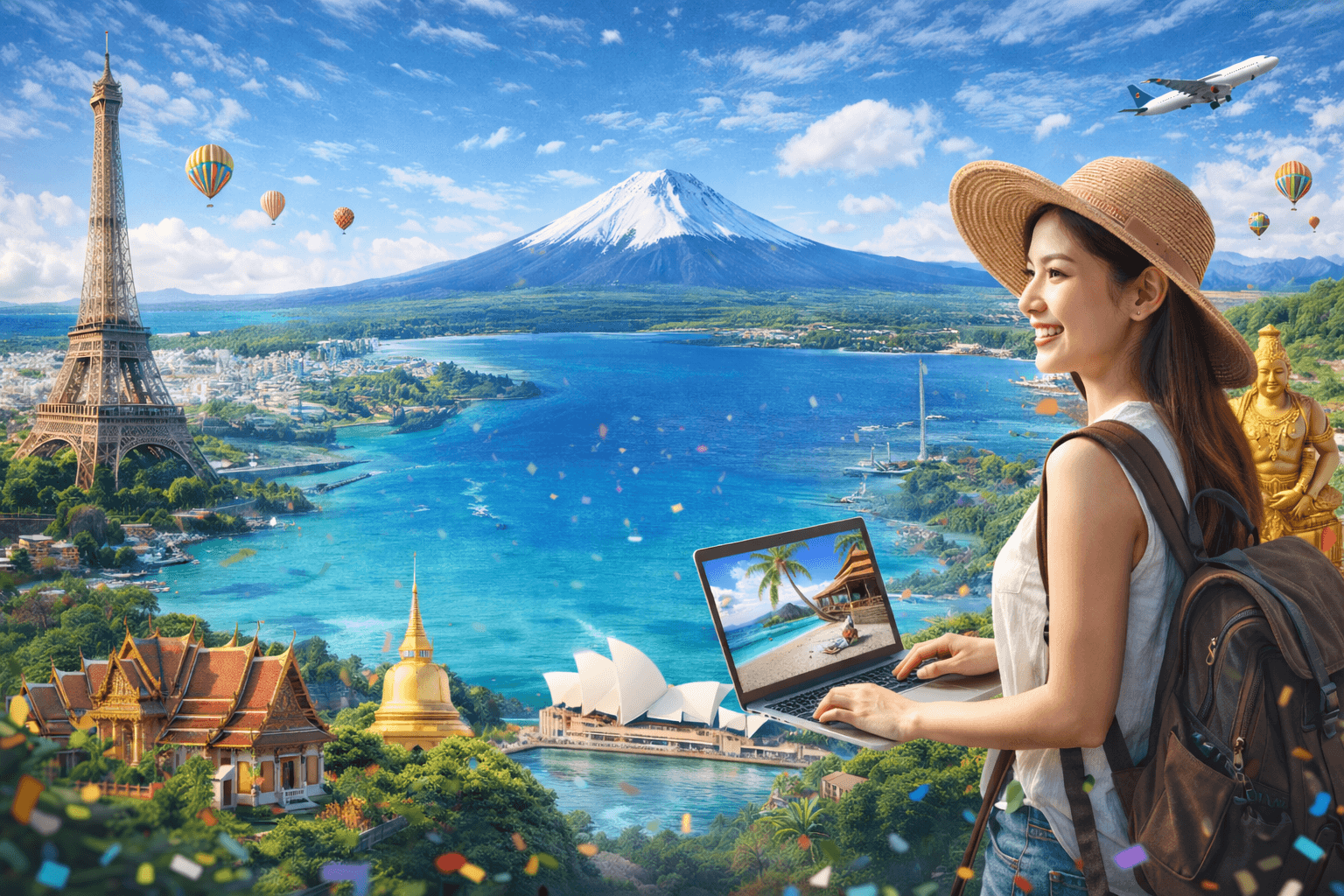 디지털 노마드로 세계 여행하기