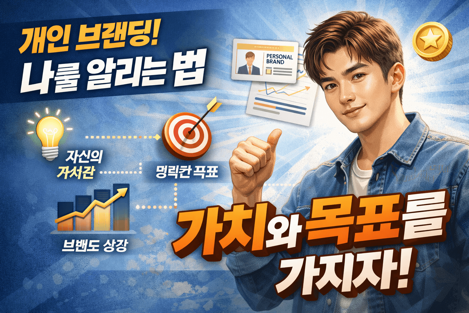 개인 브랜딩: 가치와 목표를 가지자